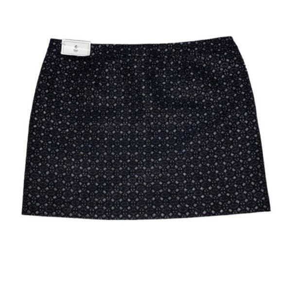 Gap Mini Black & Silver Metallic Skirt(Size 6) - Picture 3 of 6